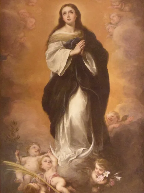 Imaculada Conceição, pintura de Bartolomé Esteban Murillo