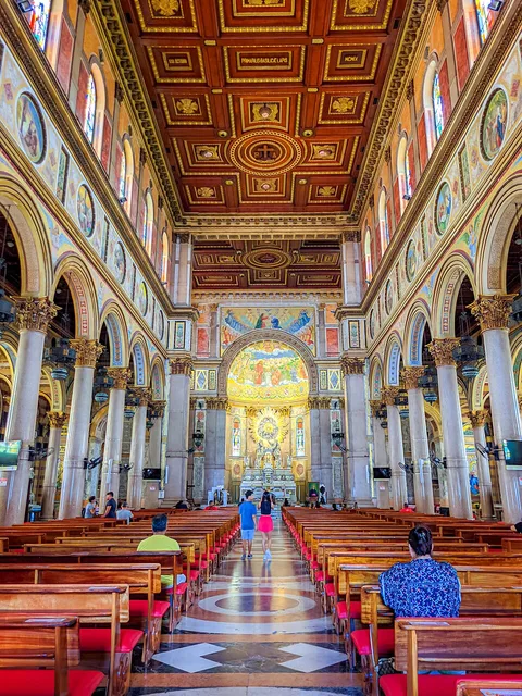 Interior da Basílica Santuário de Nossa Senhora de Nazaré, Belém