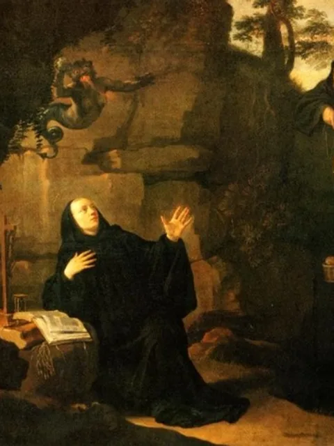 São Bento de Núrsia, pintura de Philippe de Champaigne