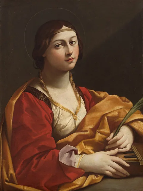 Santa Cecília, pintura de Guido Reni