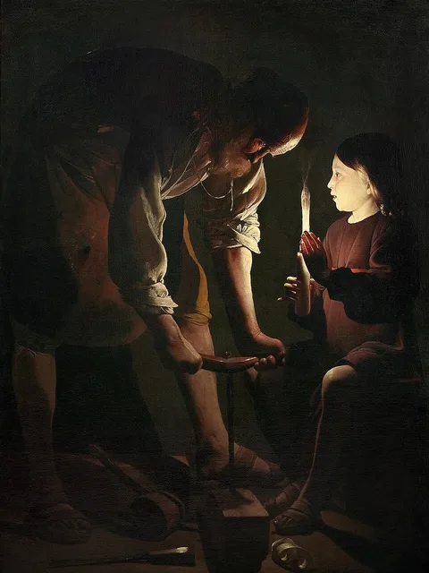 São José Operário, pintura de Georges de La Tour