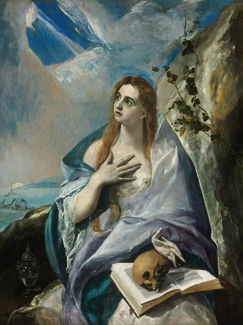 Santa Maria Madalena penitente, pintura de El Greco