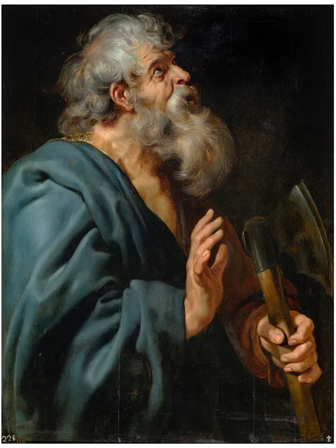 São Matias Apóstolo, pintura de Rubens