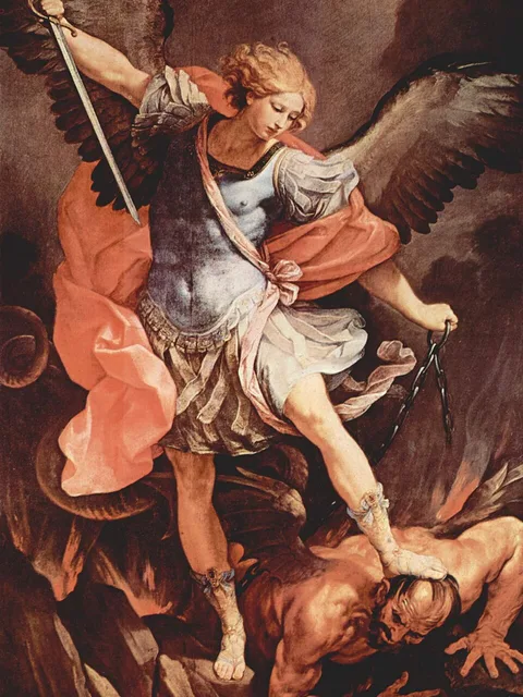 São Miguel Arcanjo, pintura de Guido Reni