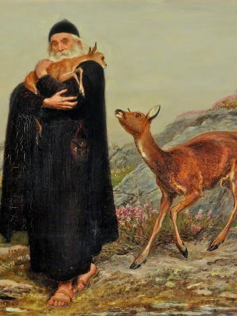 São Patrício, pintura de Briton Riviere