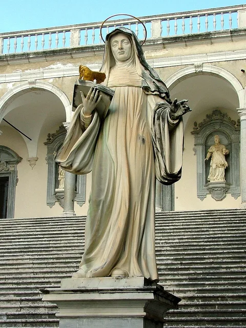 Santa Escolástica, abadessa beneditina