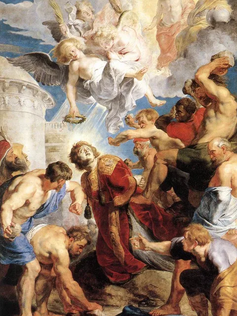 Martírio de São Estevão, pintura de Peter Paul Rubens